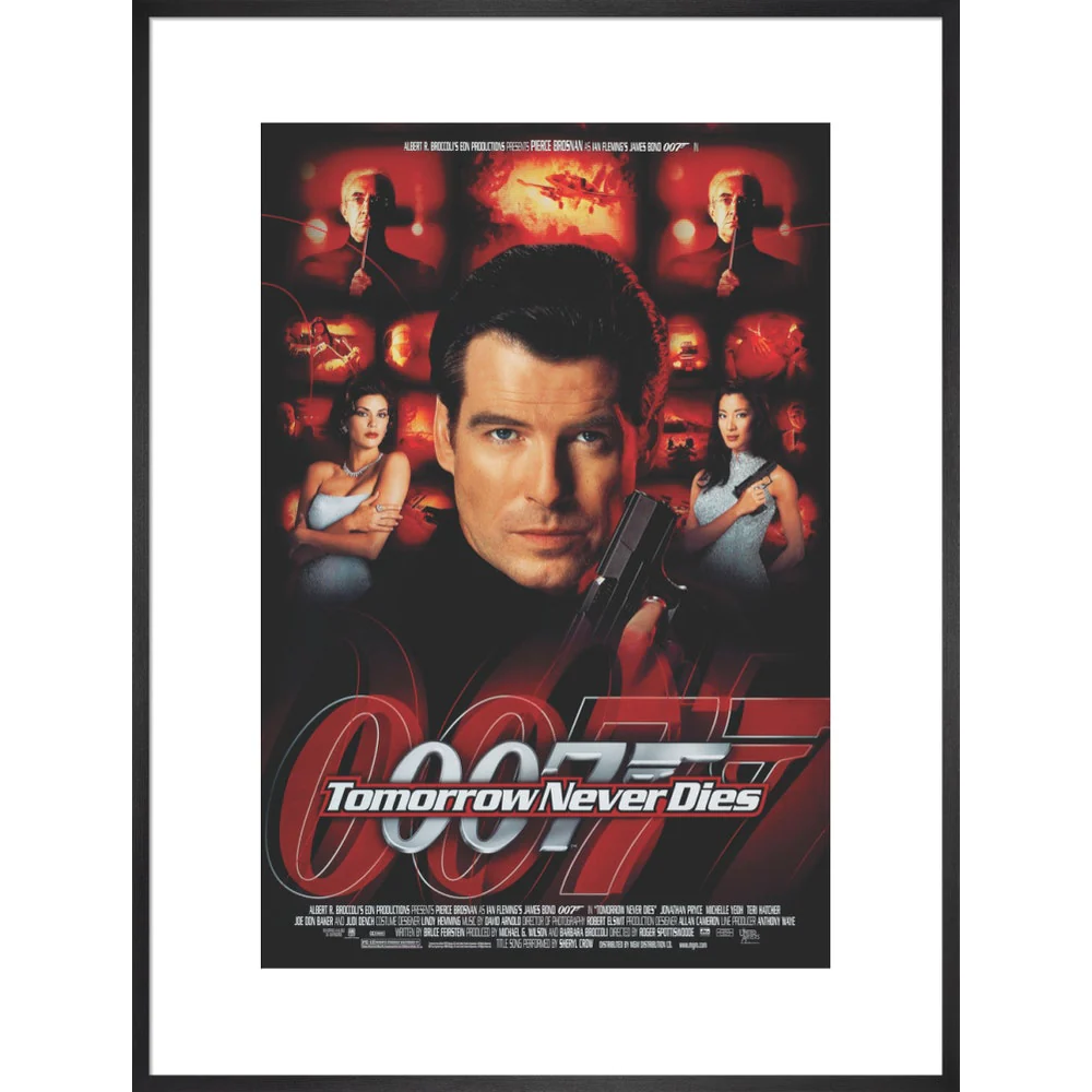 James Bond Tomorrow Never Dies Framed Art Print - By King & McGaw - Image 15