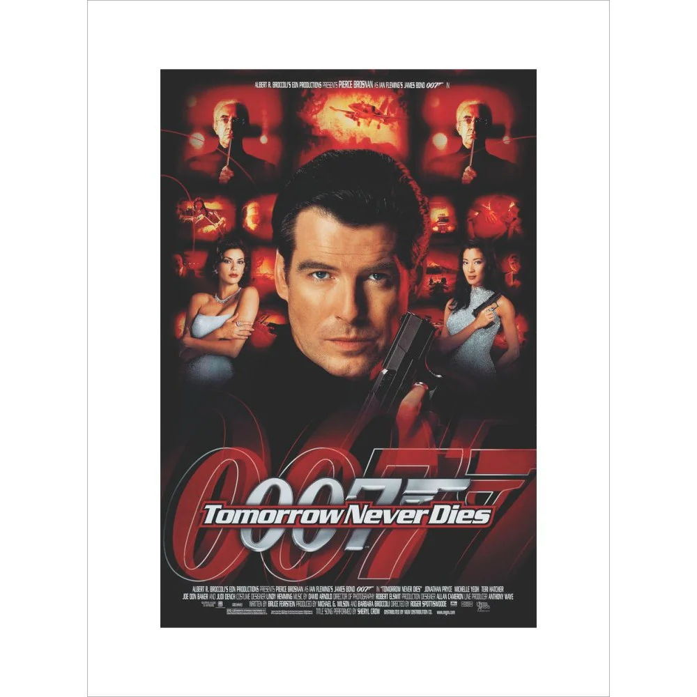 James Bond Tomorrow Never Dies Framed Art Print - By King & McGaw - Image 2