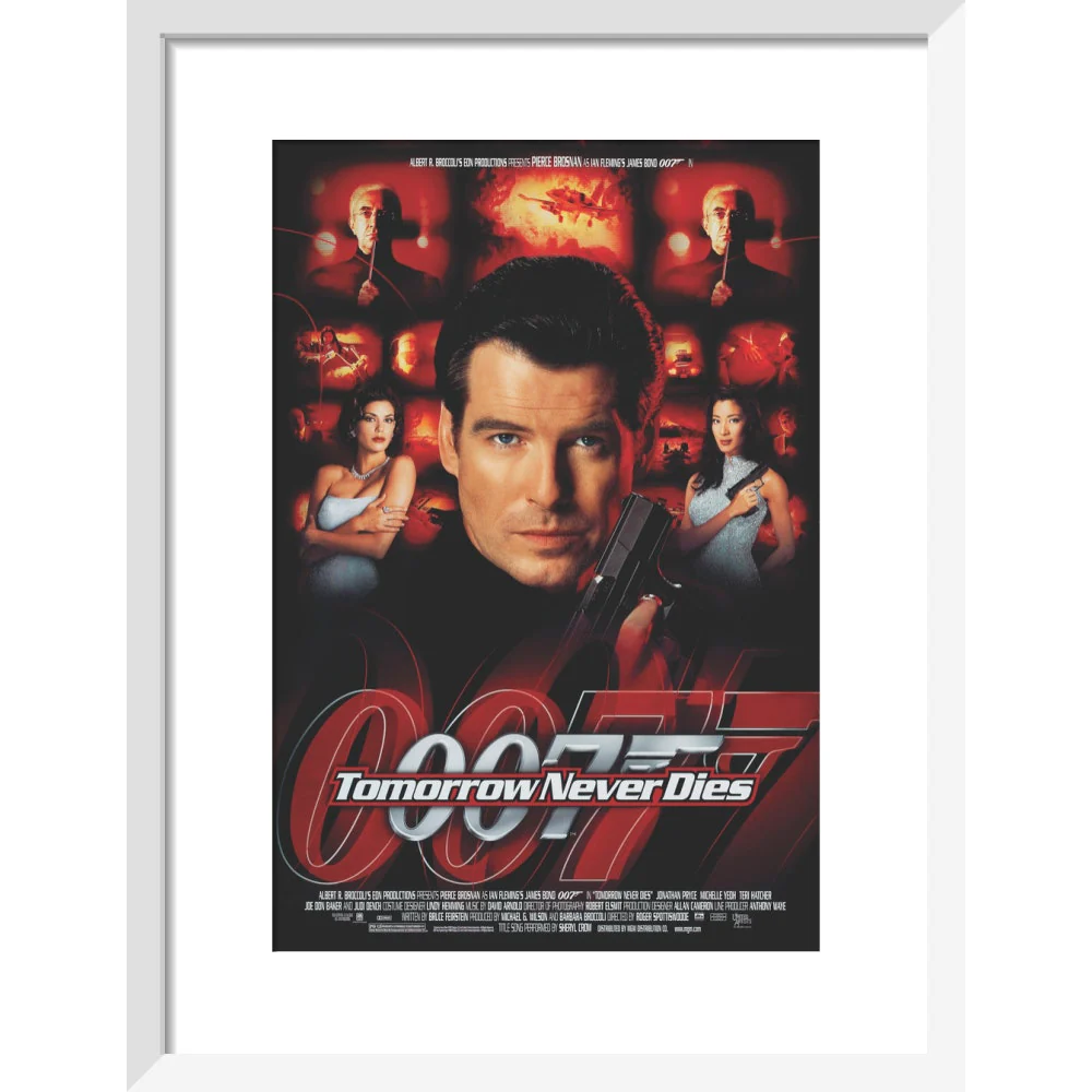James Bond Tomorrow Never Dies Framed Art Print - By King & McGaw - Image 4
