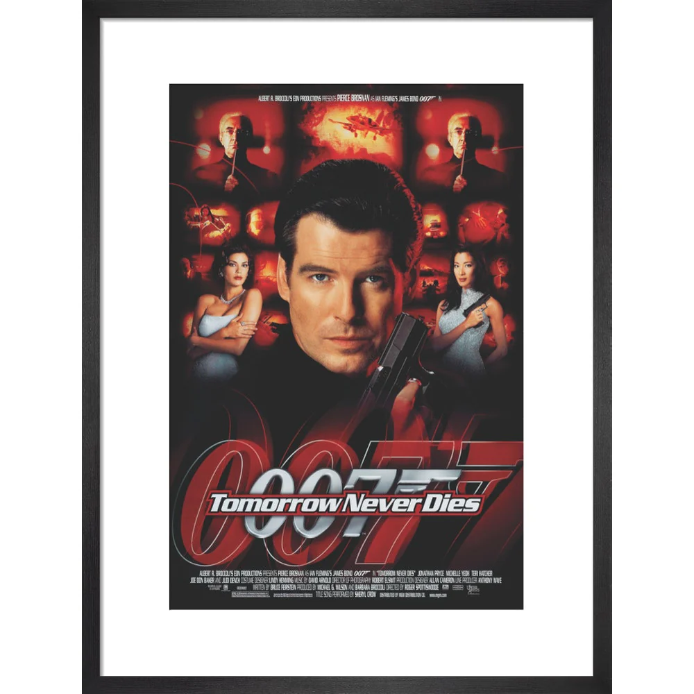 James Bond Tomorrow Never Dies Framed Art Print - By King & McGaw - Image 7