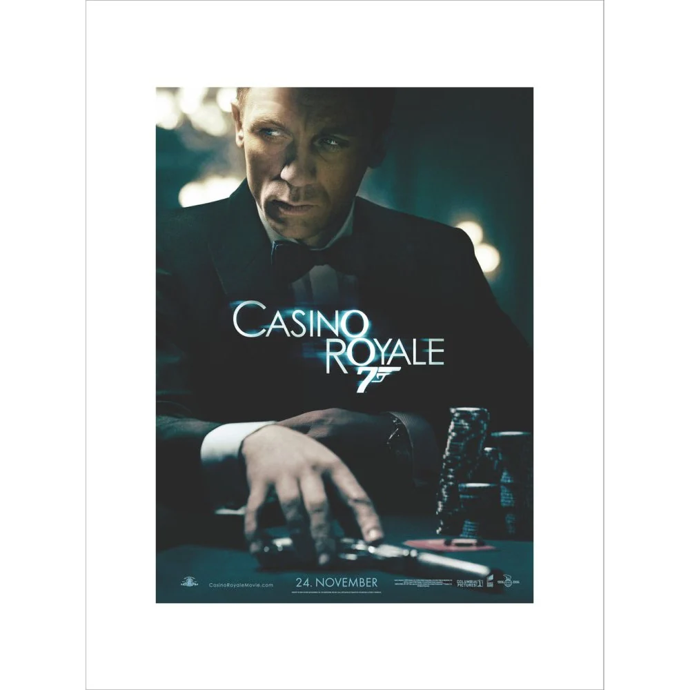 James Bond Casino Royale Framed Art Print By King & McGaw - Image 10