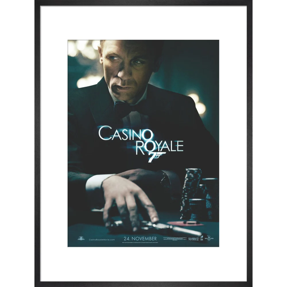 James Bond Casino Royale Framed Art Print By King & McGaw - Image 11