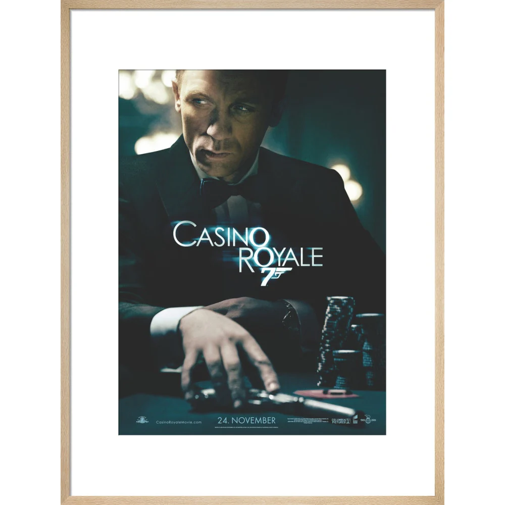 James Bond Casino Royale Framed Art Print By King & McGaw - Image 13