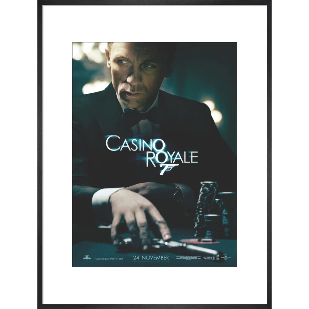 James Bond Casino Royale Framed Art Print By King & McGaw - Image 15