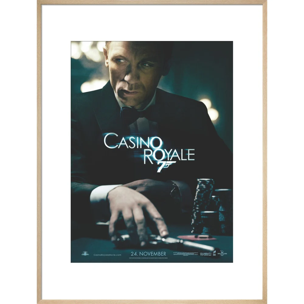 James Bond Casino Royale Framed Art Print By King & McGaw - Image 17