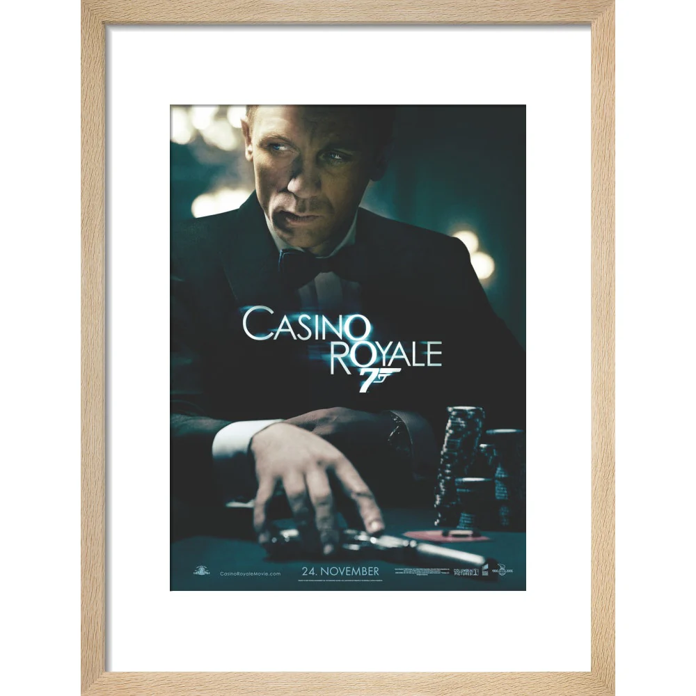 James Bond Casino Royale Framed Art Print By King & McGaw - Image 5