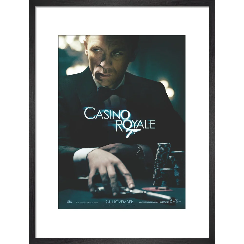 James Bond Casino Royale Framed Art Print By King & McGaw - Image 7