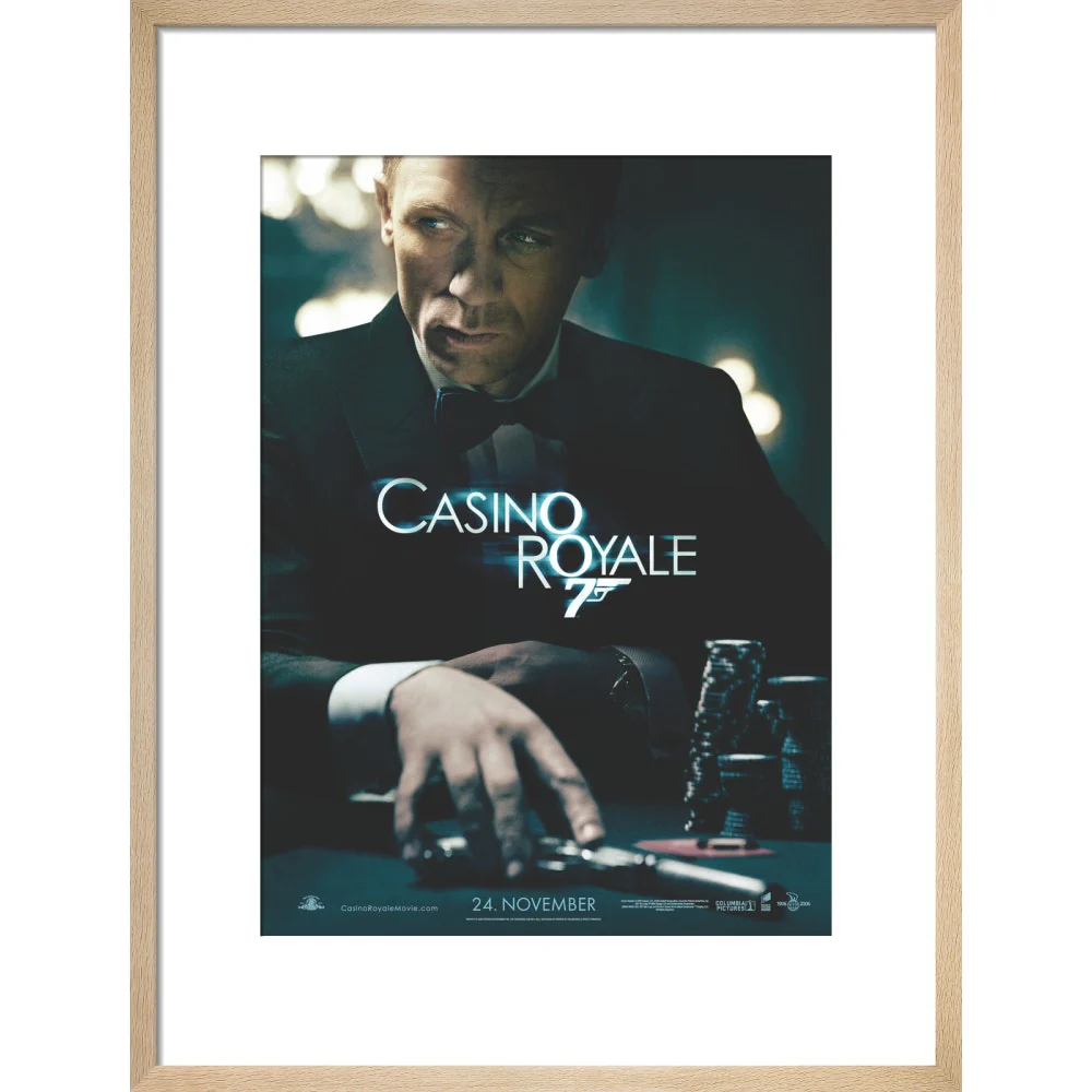 James Bond Casino Royale Framed Art Print By King & McGaw - Image 9