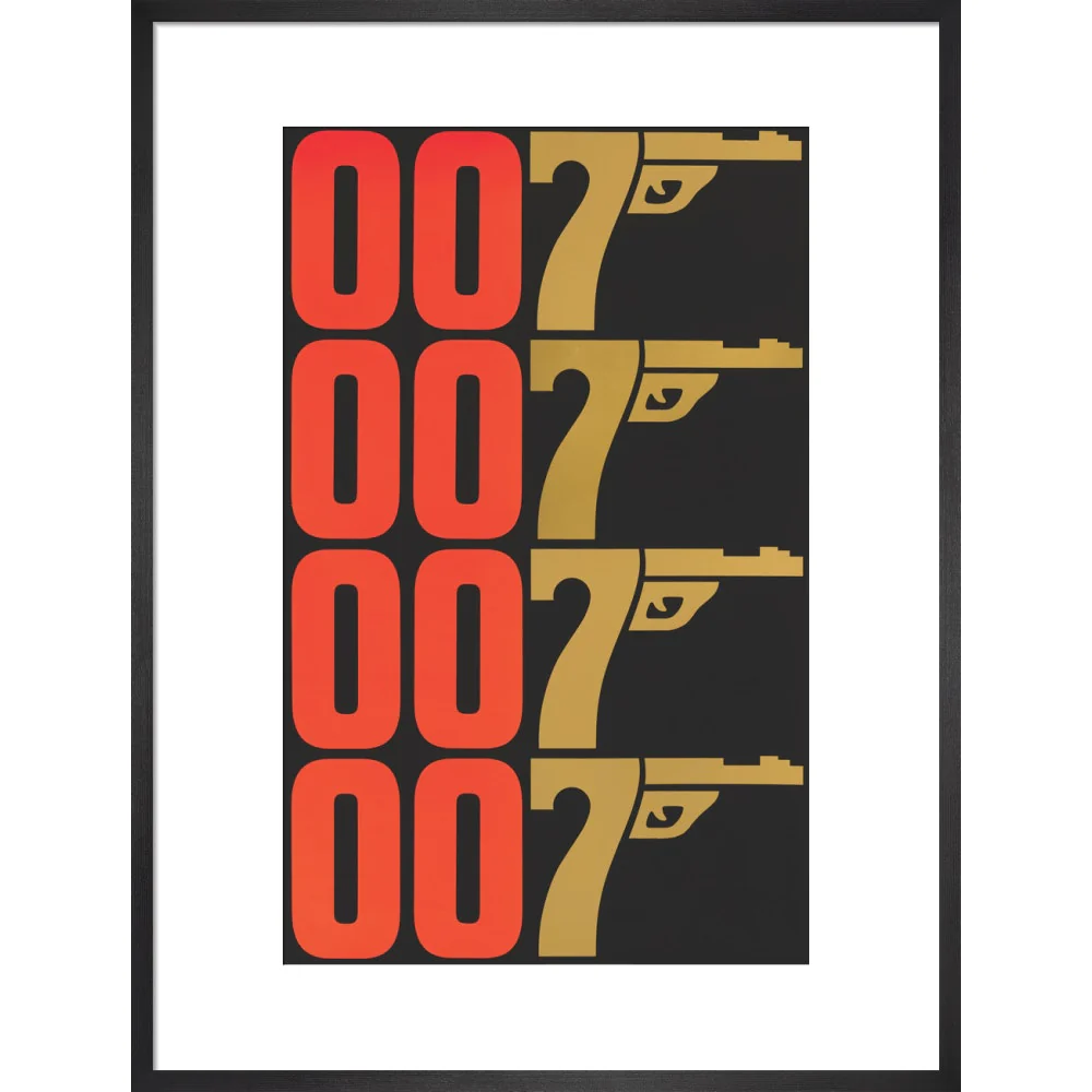 James Bond The Man With The Golden Gun Graphic Framed Art Print - By King & McGaw - Image 11