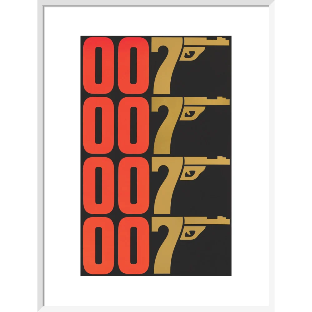 James Bond The Man With The Golden Gun Graphic Framed Art Print - By King & McGaw - Image 12