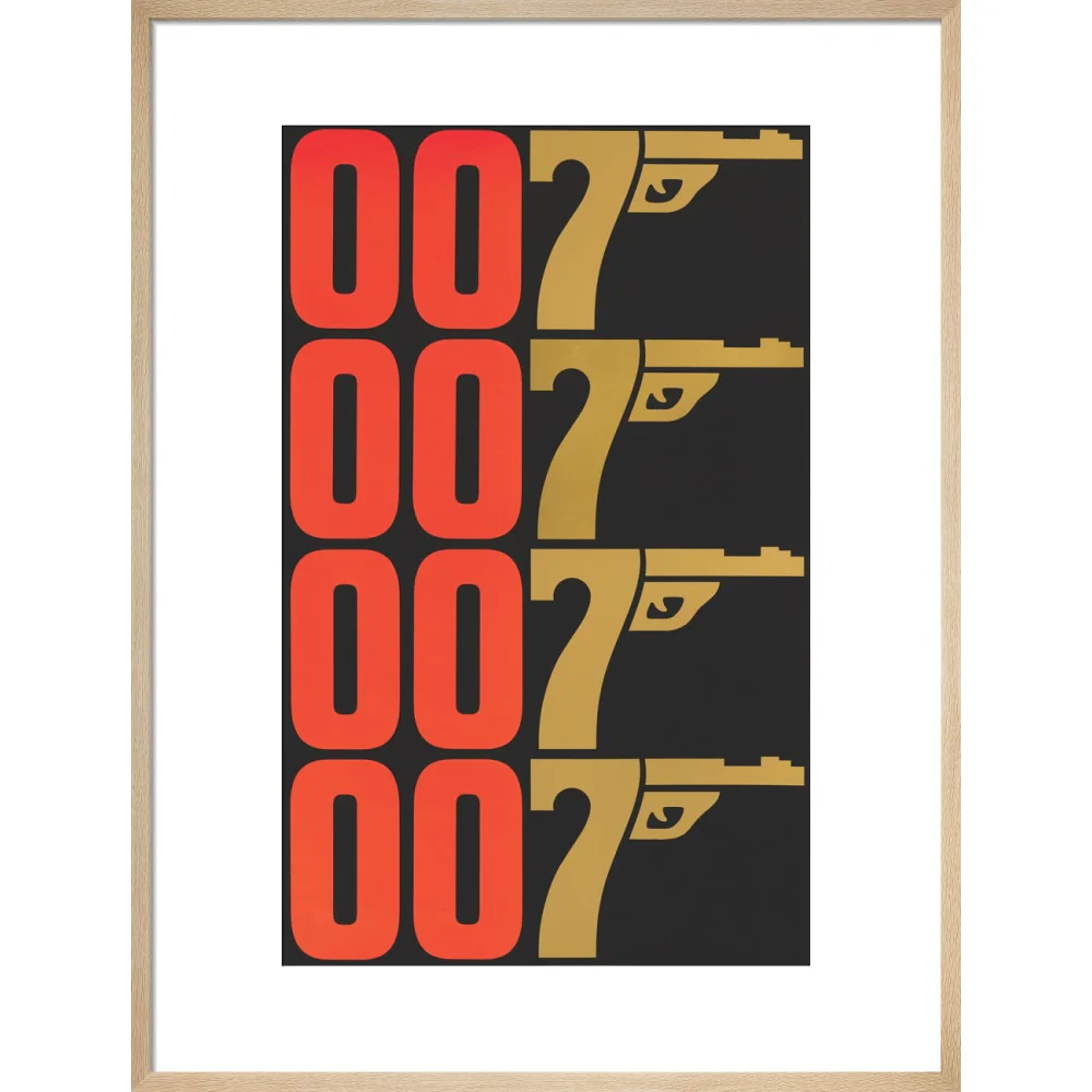 James Bond The Man With The Golden Gun Graphic Framed Art Print - By King & McGaw - Image 13