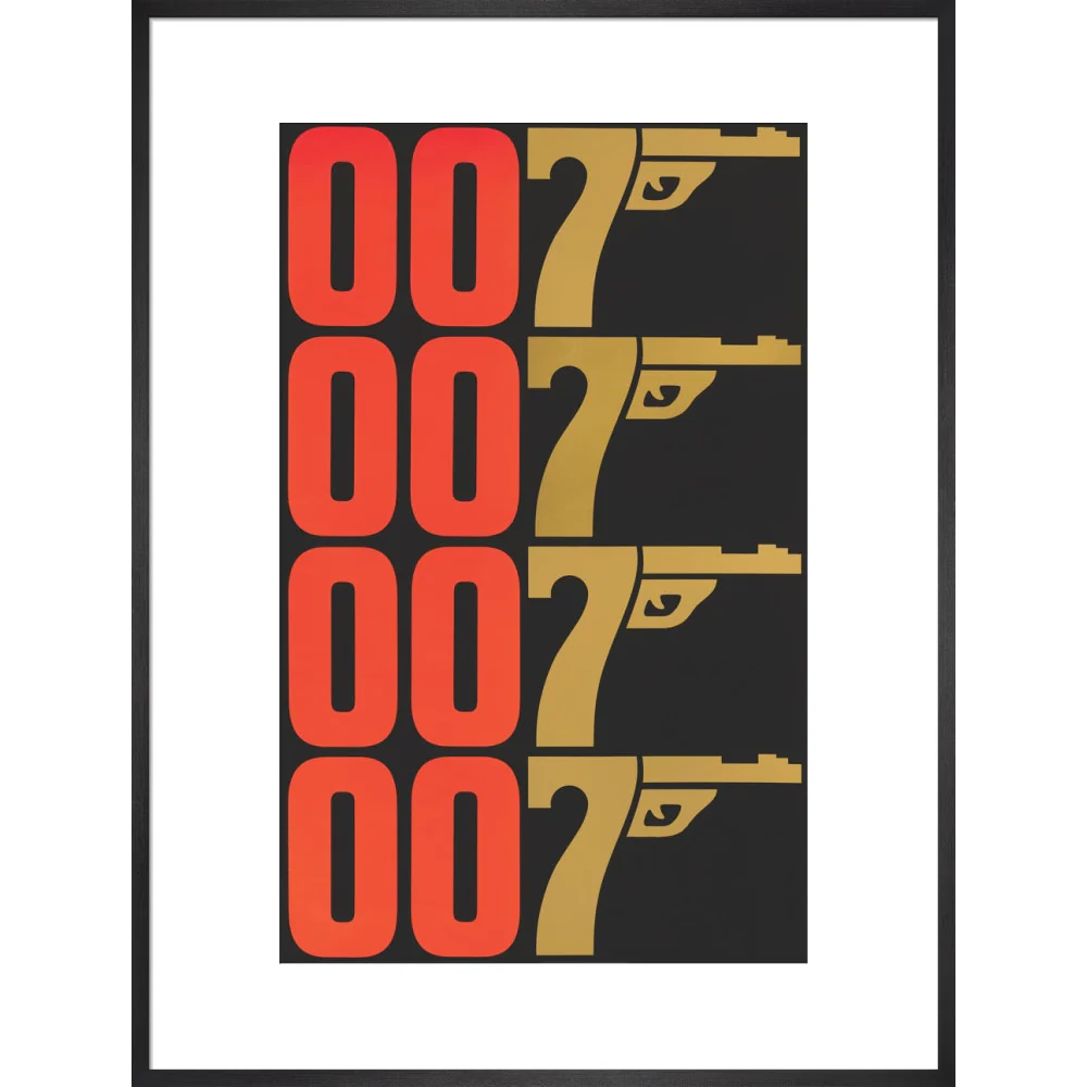 James Bond The Man With The Golden Gun Graphic Framed Art Print - By King & McGaw - Image 15