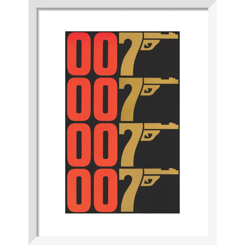 James Bond The Man With The Golden Gun Graphic Framed Art Print - By King & McGaw - Image 3