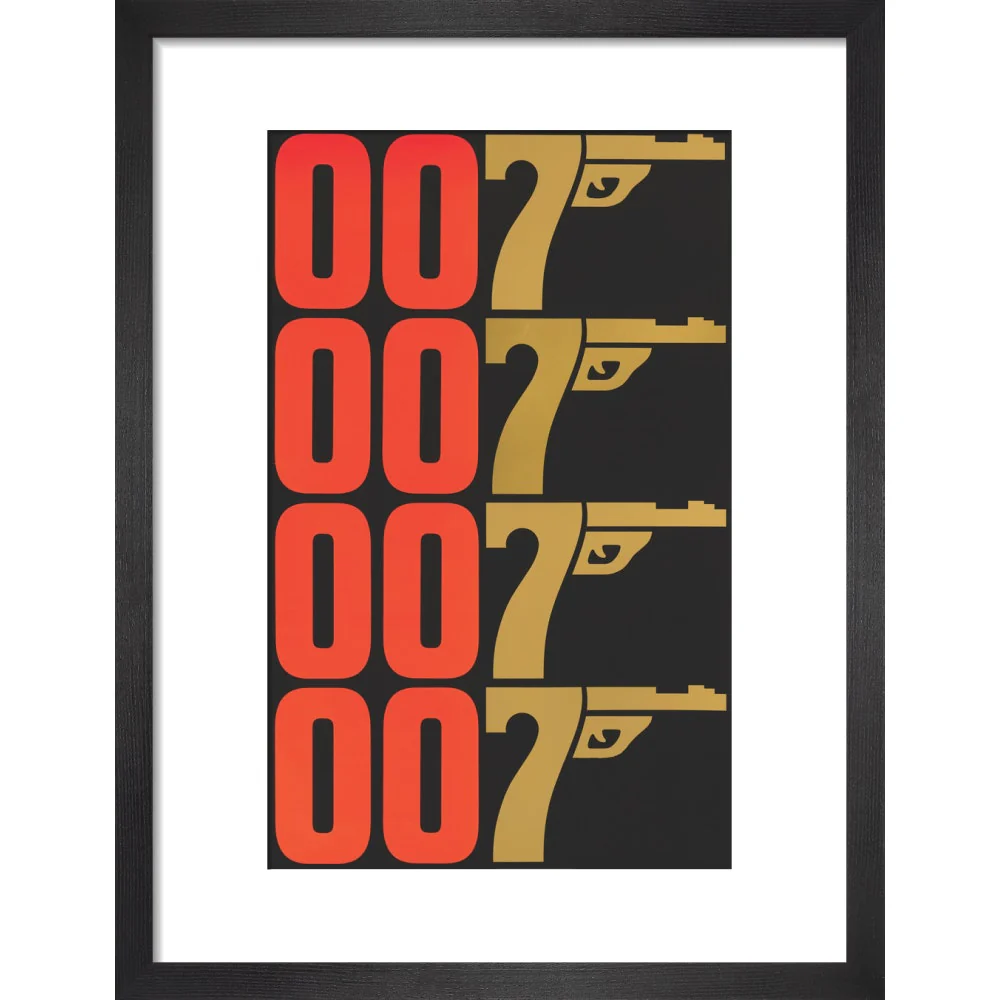 James Bond The Man With The Golden Gun Graphic Framed Art Print - By King & McGaw - Image 5
