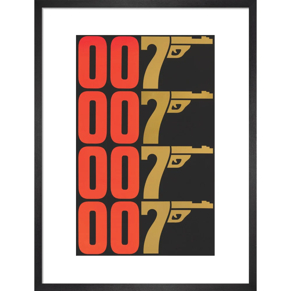 James Bond The Man With The Golden Gun Graphic Framed Art Print - By King & McGaw - Image 7
