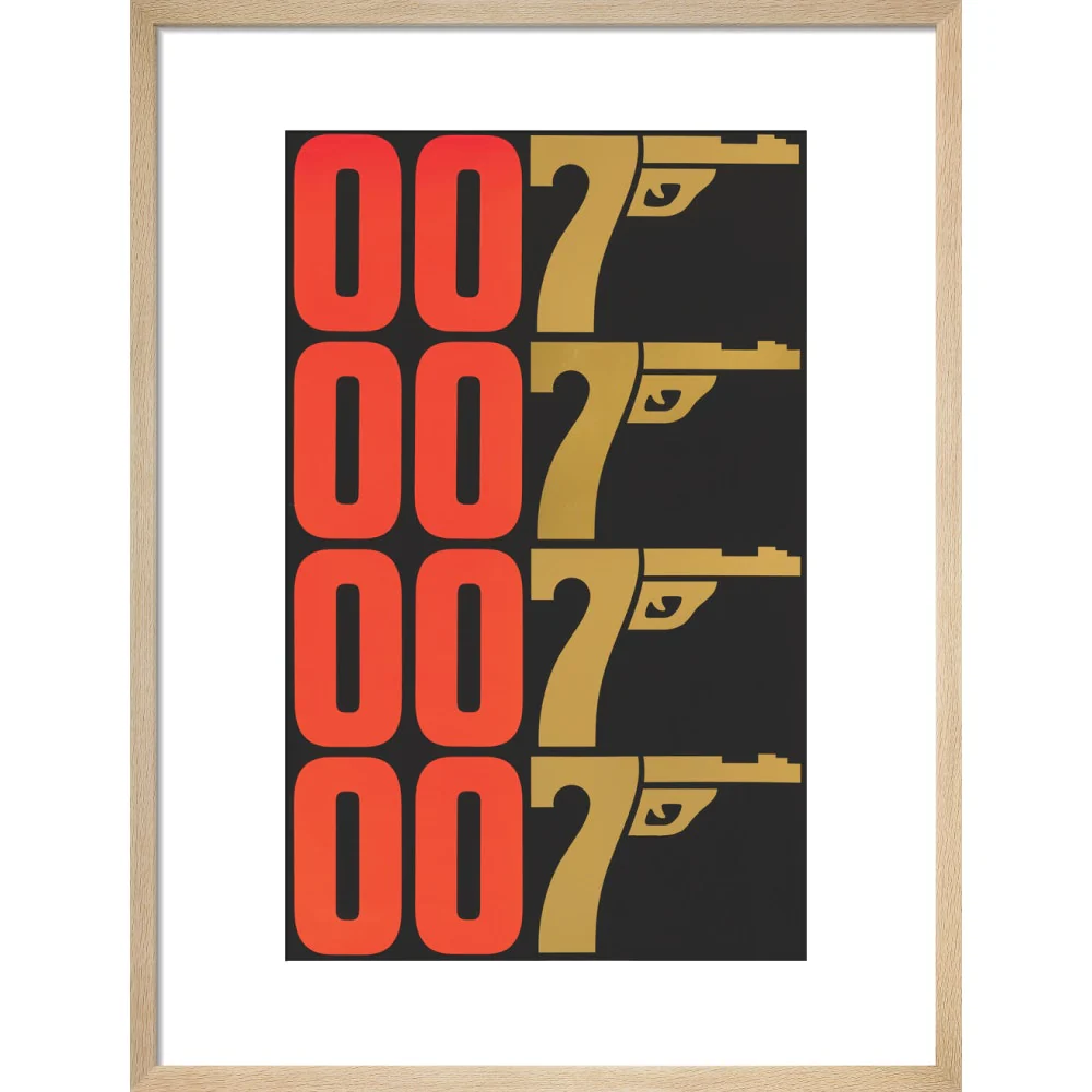 James Bond The Man With The Golden Gun Graphic Framed Art Print - By King & McGaw - Image 9