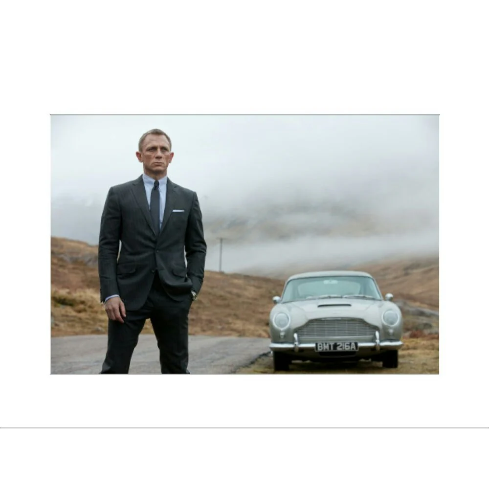James Bond Skyfall 007 & DB5 Framed Art Print - By King & McGaw - Image 10