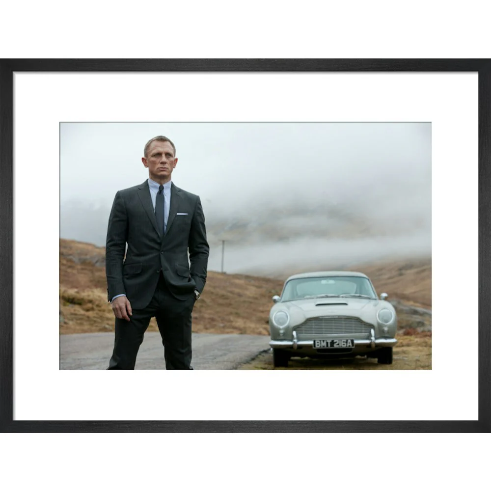 James Bond Skyfall 007 & DB5 Framed Art Print - By King & McGaw - Image 7