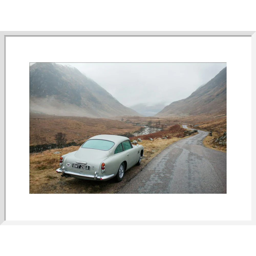 James Bond Skyfall DB5 Framed Art Print - By King & McGaw - Image 12