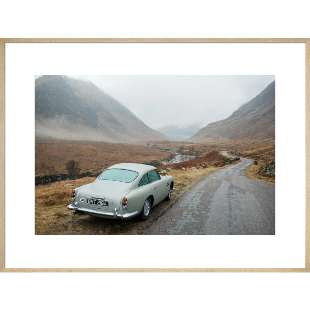 James Bond Skyfall DB5 Framed Art Print - By King & McGaw - Image 17