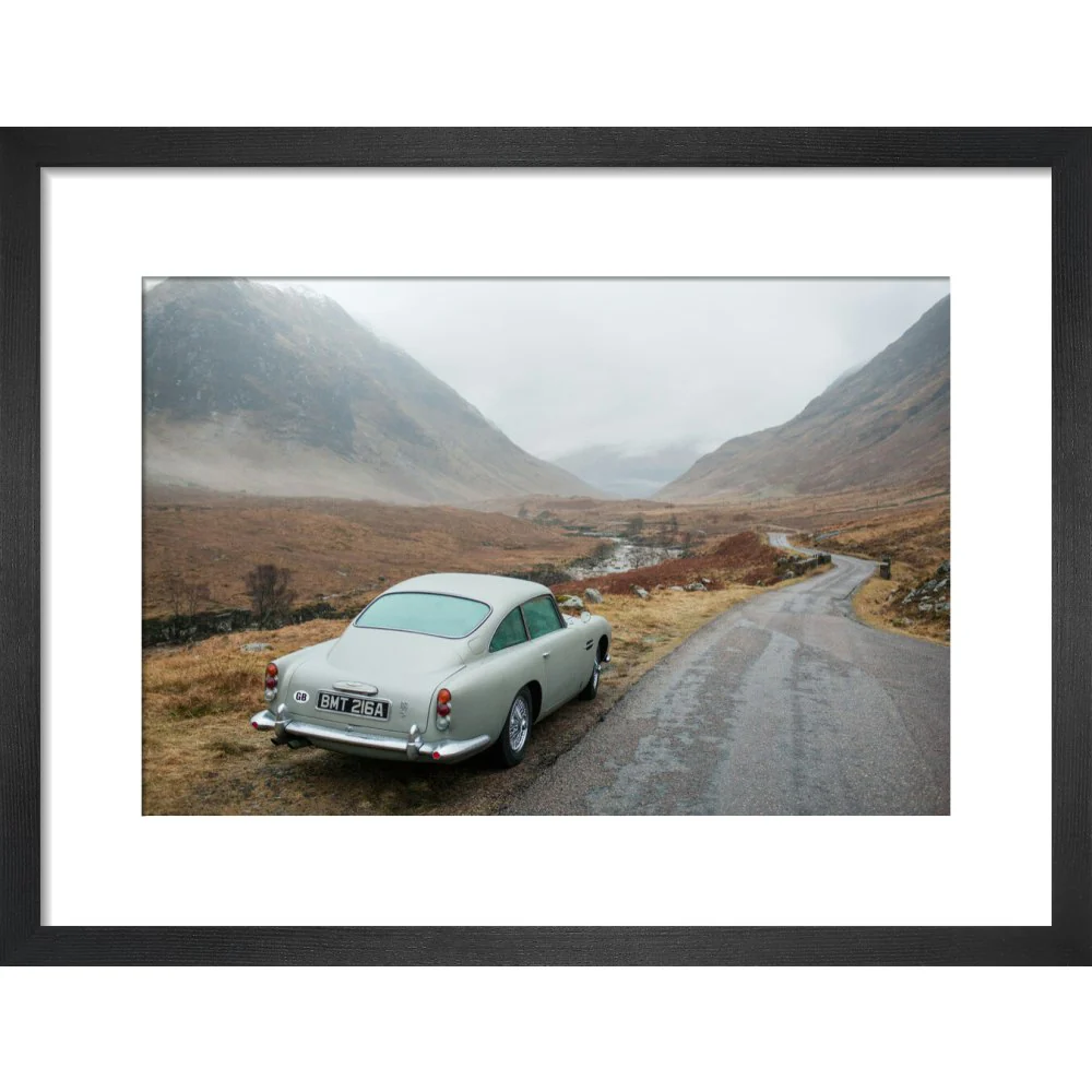 James Bond Skyfall DB5 Framed Art Print - By King & McGaw - Image 3