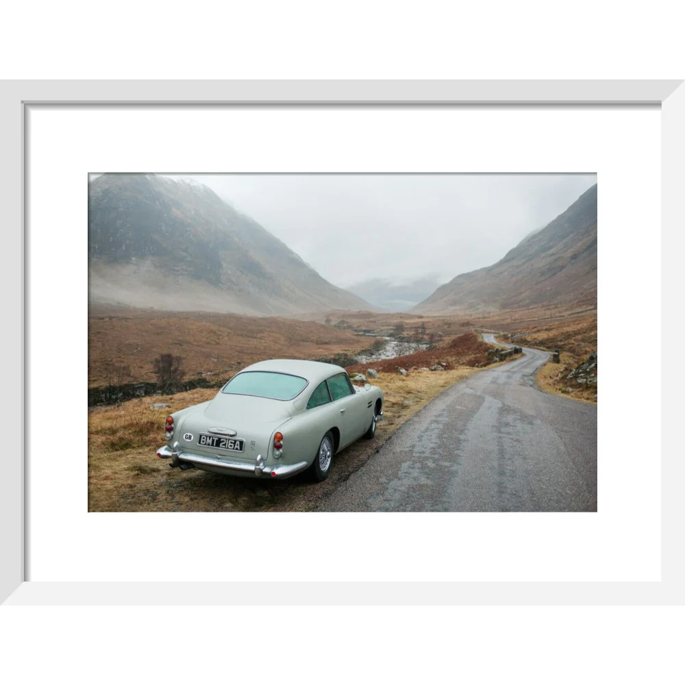James Bond Skyfall DB5 Framed Art Print - By King & McGaw - Image 4