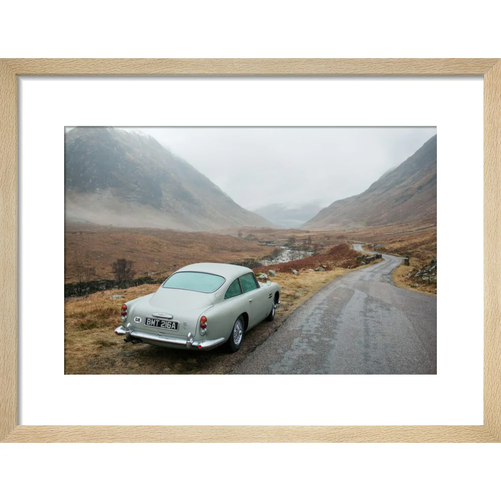 James Bond Skyfall DB5 Framed Art Print - By King & McGaw - Image 5