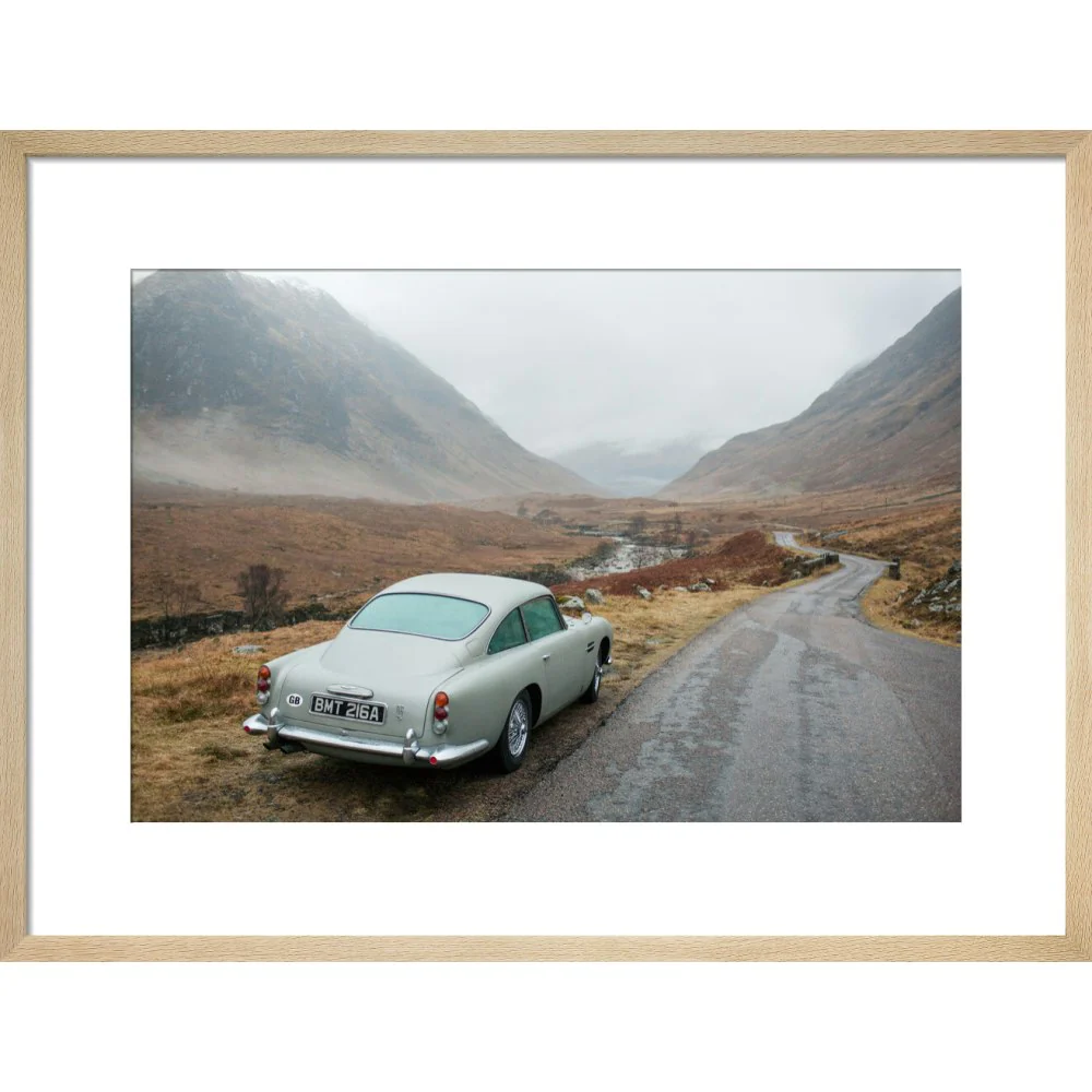 James Bond Skyfall DB5 Framed Art Print - By King & McGaw - Image 9