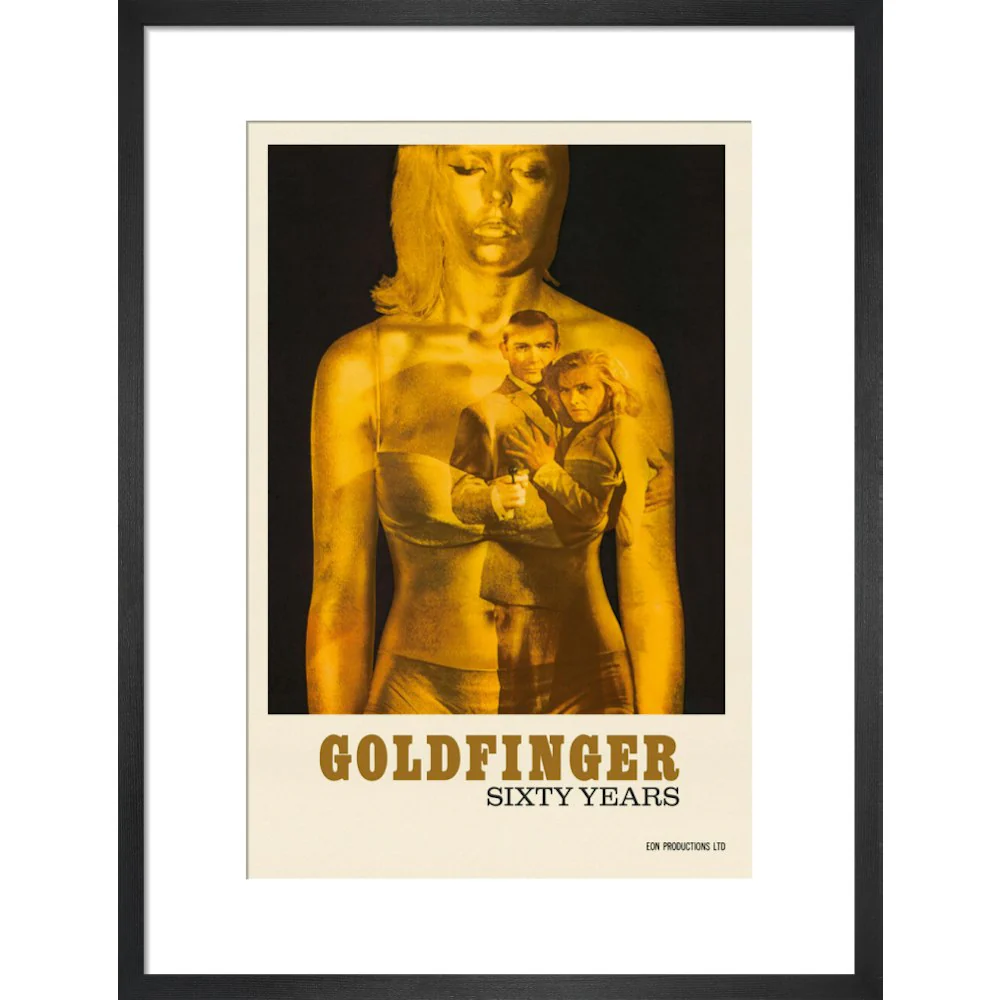 James Bond 60 Years of Goldfinger Framed Art Print - By King & McGaw - Image 7