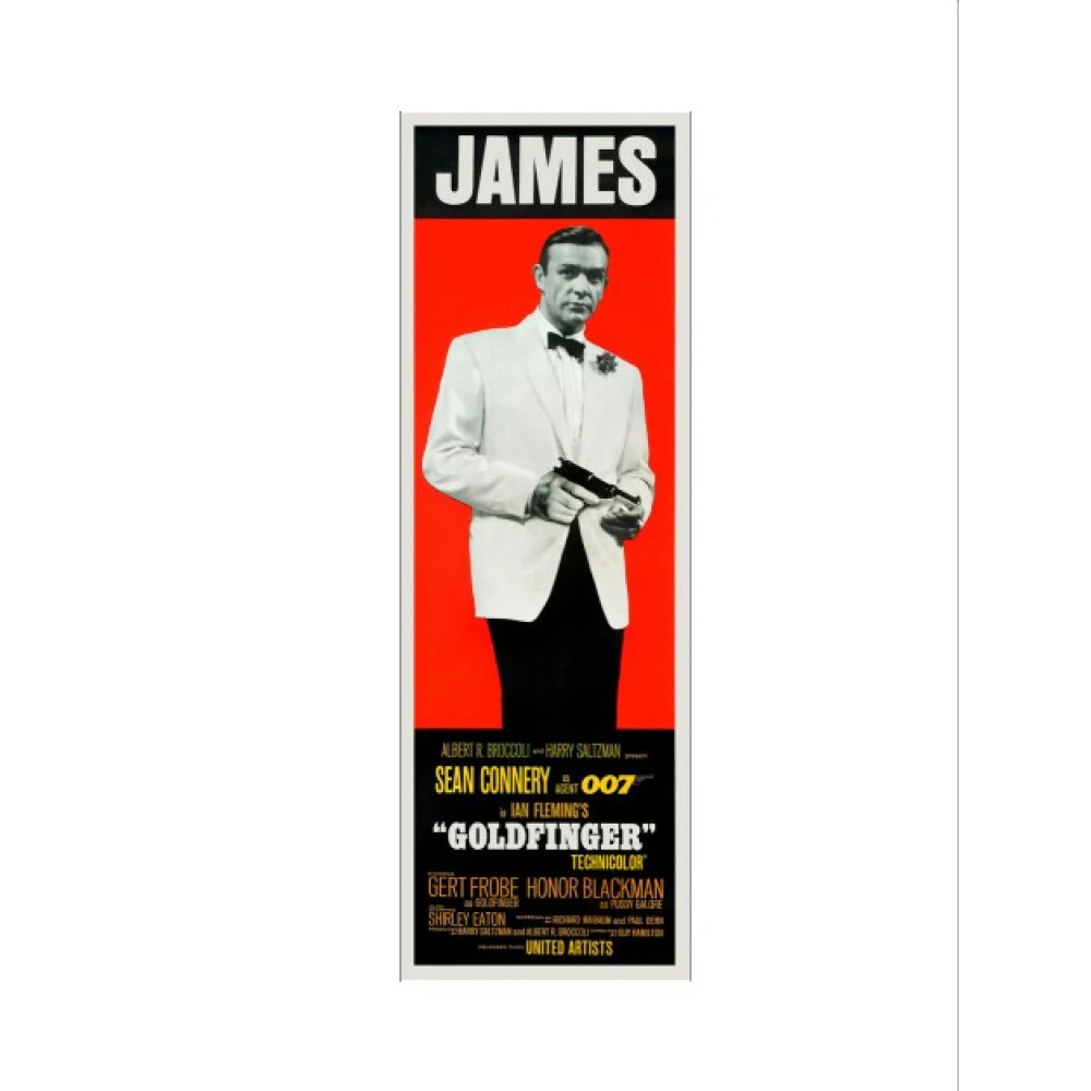 James Bond Goldfinger James Framed Art Print - By King & McGaw - Image 10