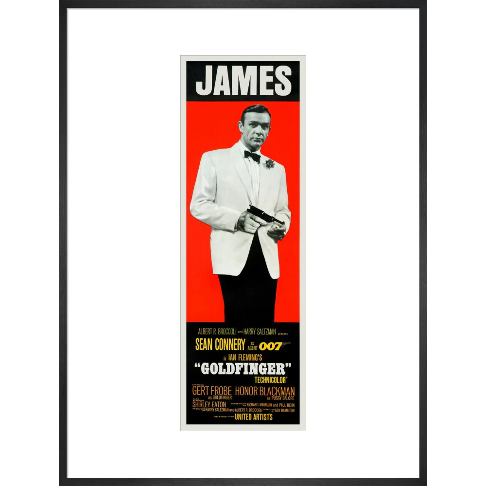 James Bond Goldfinger James Framed Art Print - By King & McGaw - Image 15