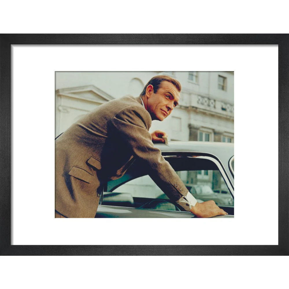 James Bond Goldfinger Sean Connery Film Still Framed Art Print - By King & McGaw - Image 3