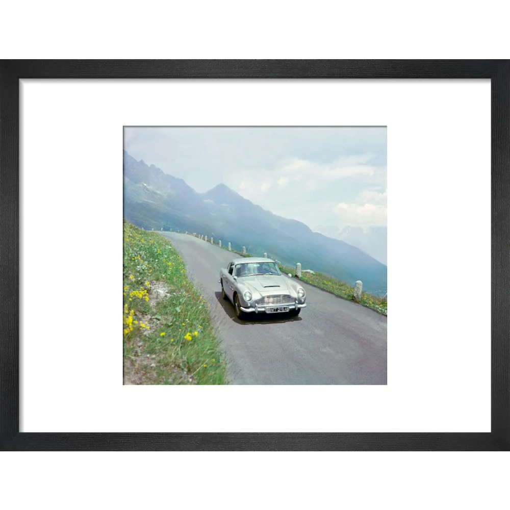 James Bond Goldfinger DB5 Film Still Framed Art Print - By King & McGaw - Image 3