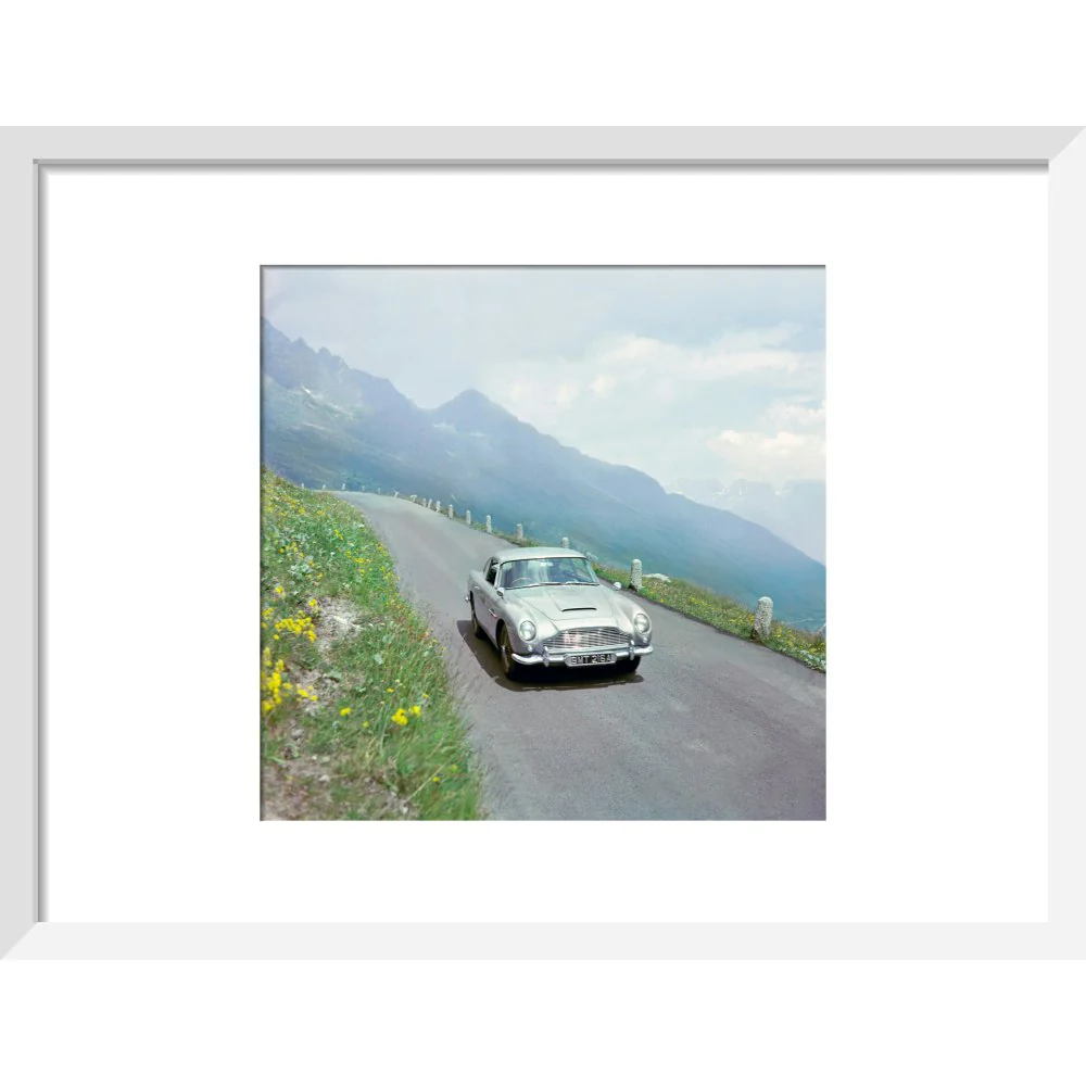 James Bond Goldfinger DB5 Film Still Framed Art Print - By King & McGaw - Image 4