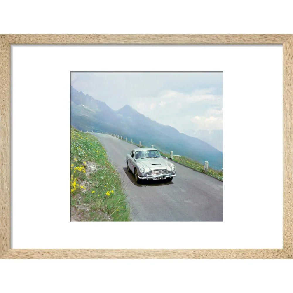 James Bond Goldfinger DB5 Film Still Framed Art Print - By King & McGaw - Image 5