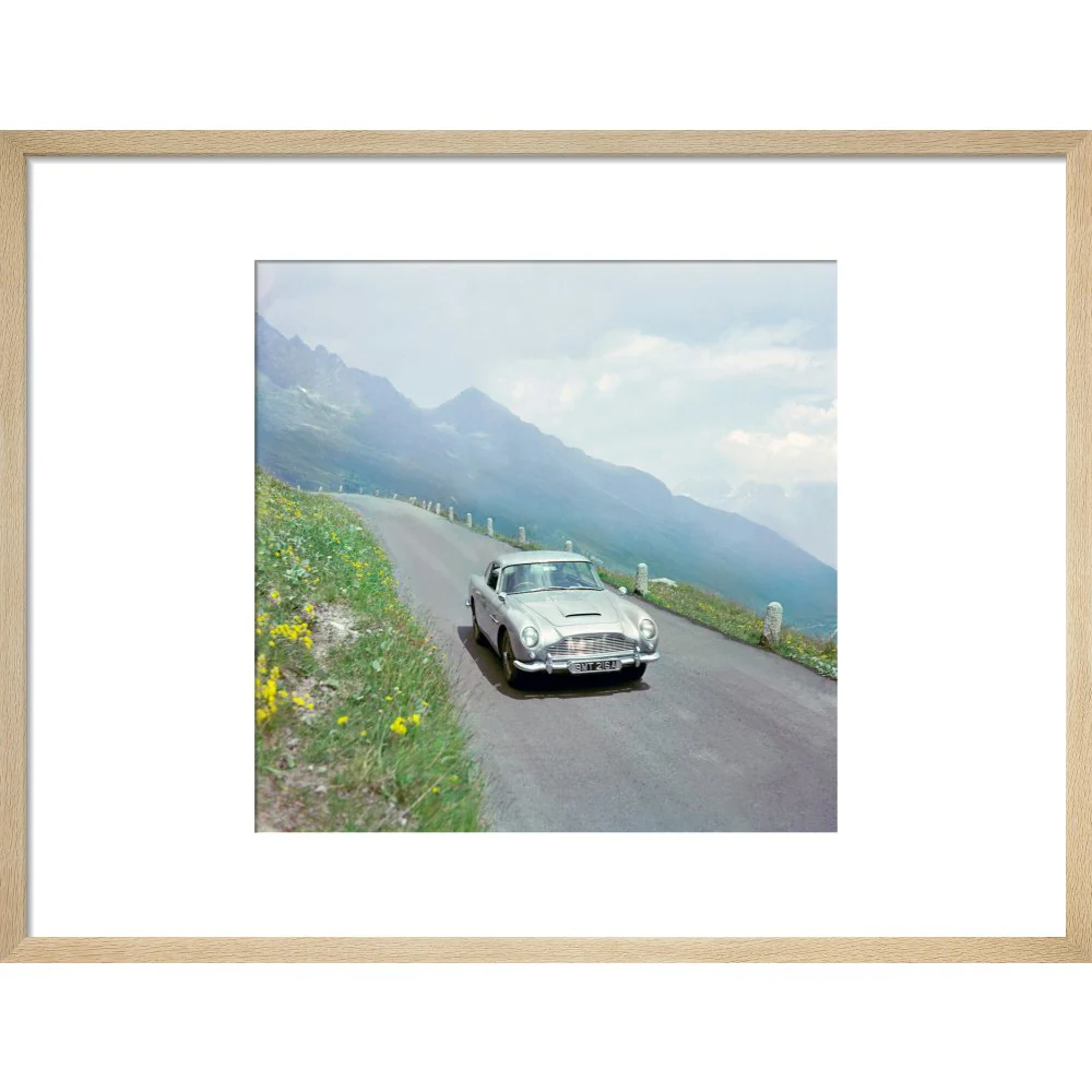 James Bond Goldfinger DB5 Film Still Framed Art Print - By King & McGaw - Image 9