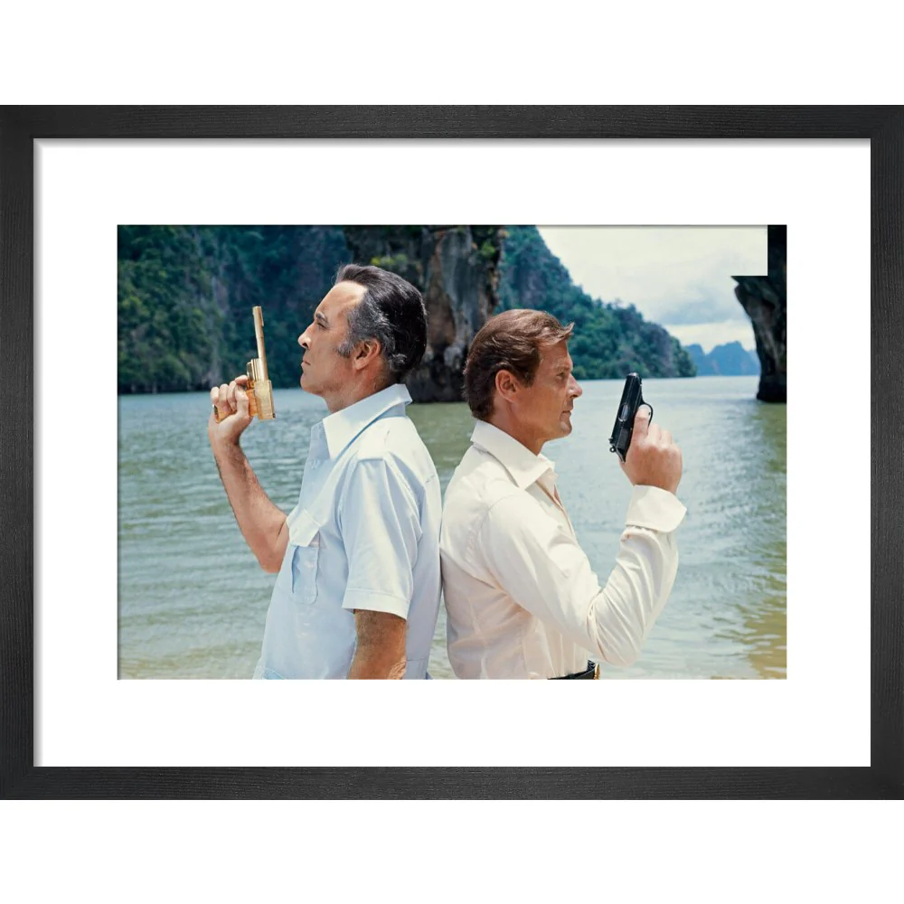 James Bond The Man With The Golden Gun Duel Film Still Framed Art Print - By King & McGaw - Image 3