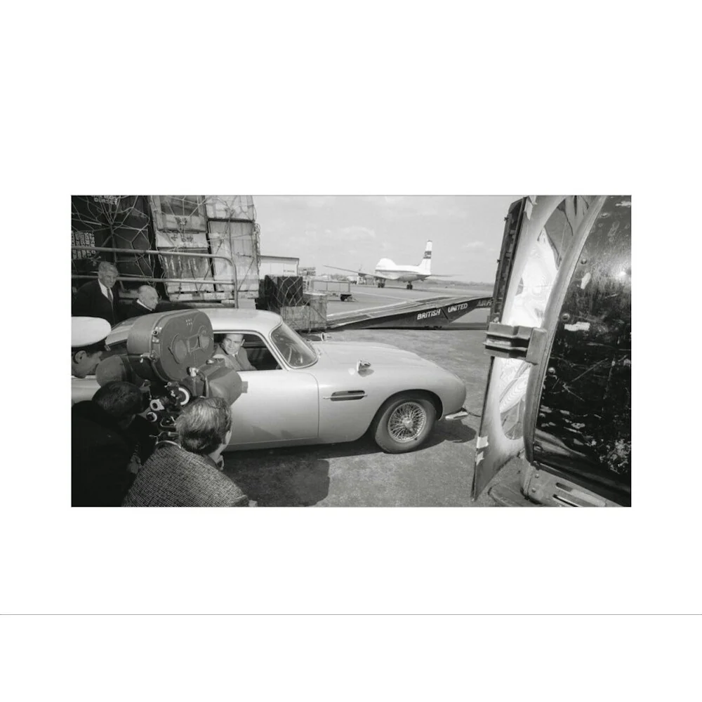 James Bond Goldfinger DB5 Framed Art Print - By King & McGaw - Image 6