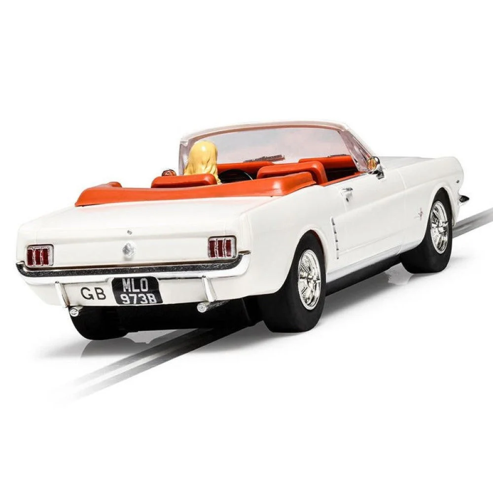 Scalextric James Bond Ford Mustang Convertible Slot Car - Goldfinger Edition - Image 2