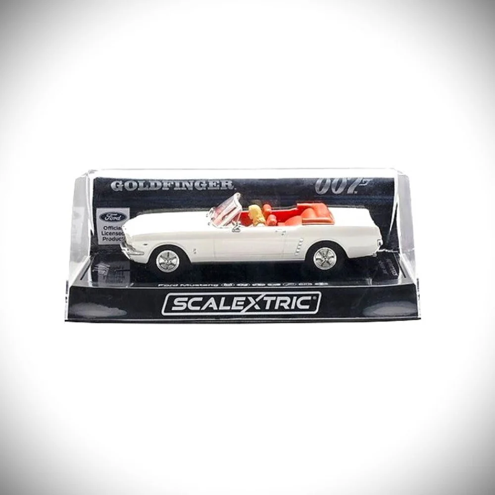 Scalextric James Bond Ford Mustang Convertible Slot Car - Goldfinger Edition - Image 3