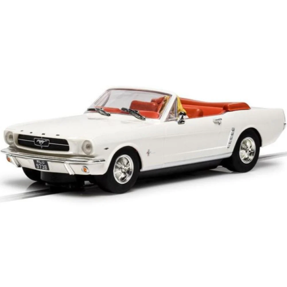 Scalextric James Bond Ford Mustang Convertible Slot Car - Goldfinger Edition - Image 4