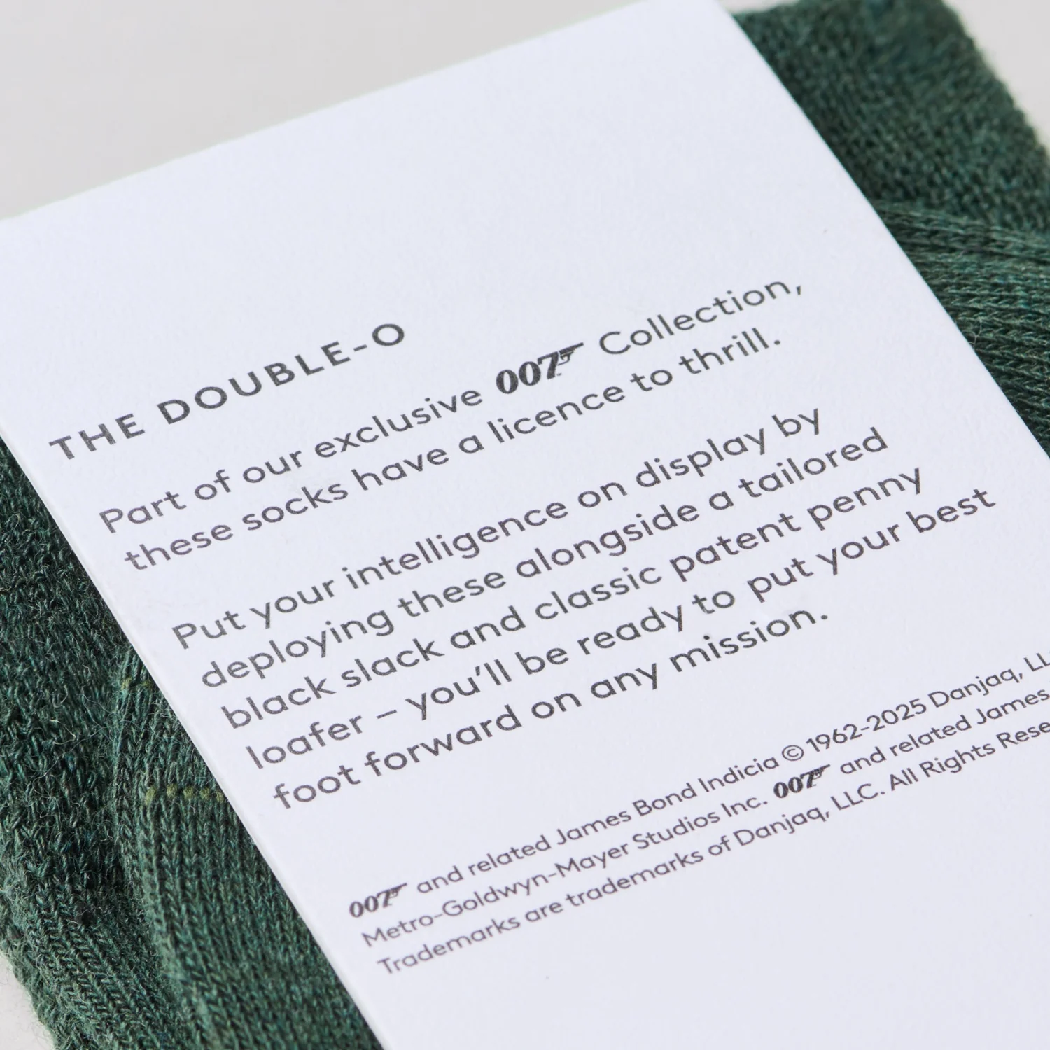 "The 006 & 007" James Bond Socks - GoldenEye Edition - By The London Sock Exchange - Image 11