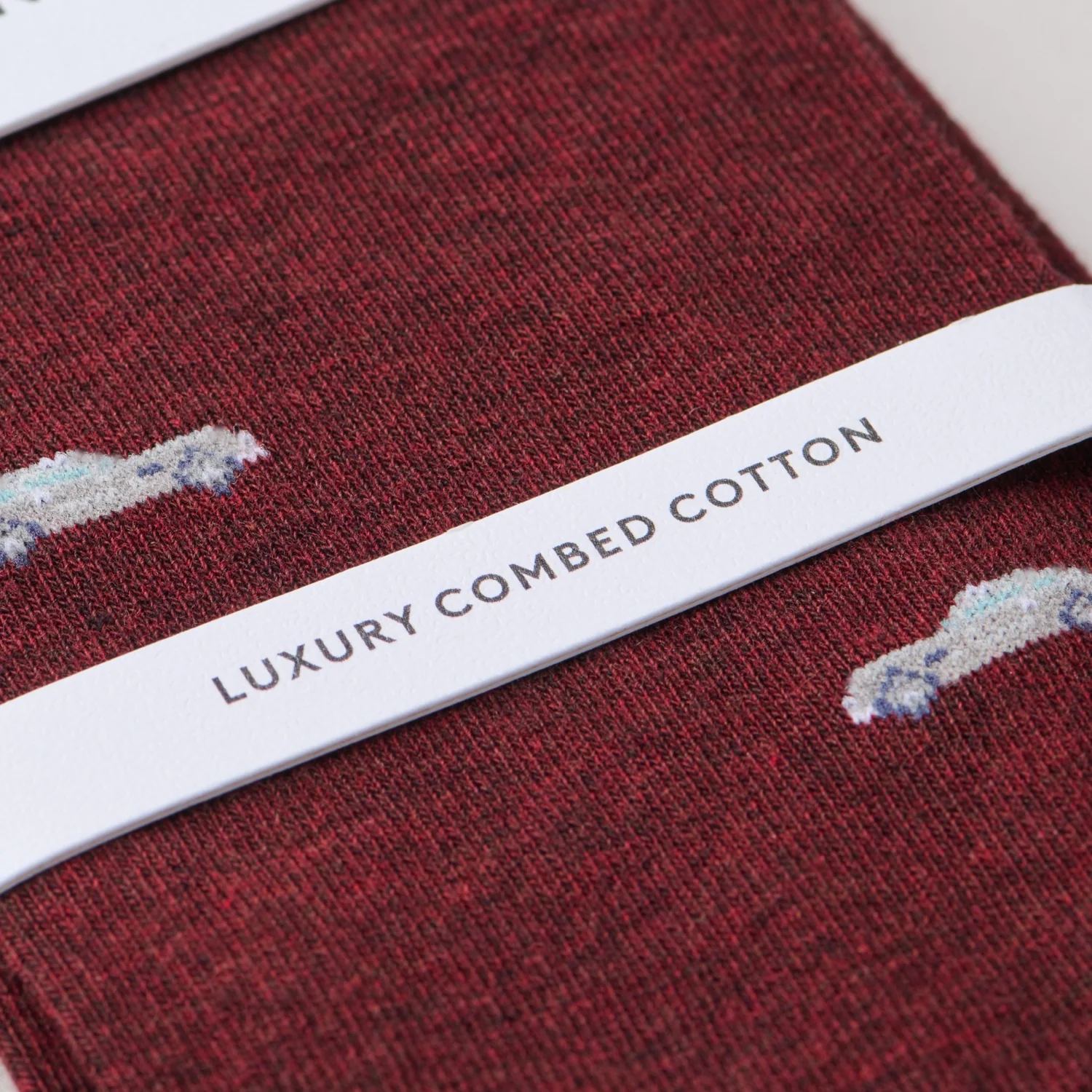 "The Burgundy 007 DB5" James Bond Socks - By The London Sock Exchange - Image 8