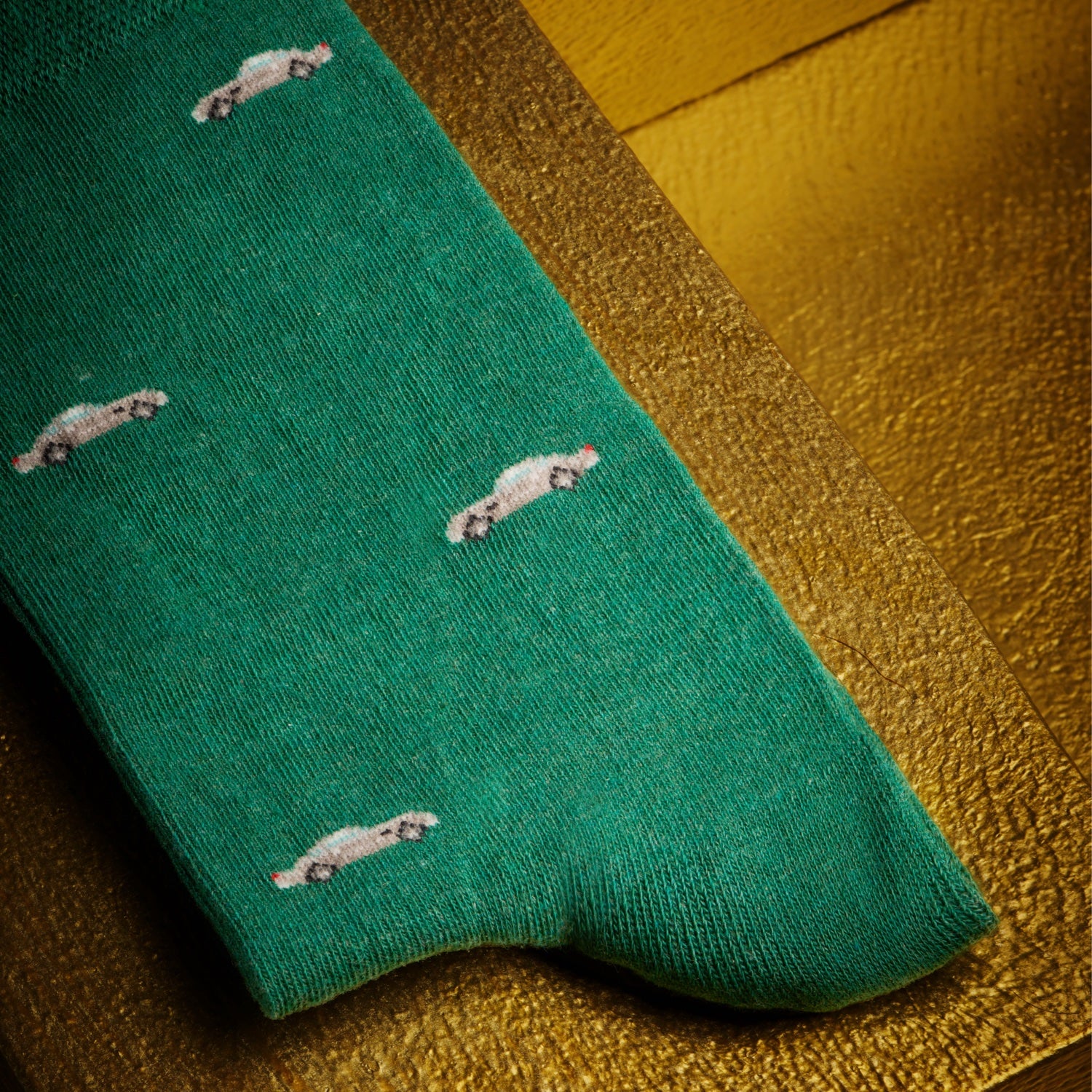 "The Green 007 DB5" James Bond Socks - By The London Sock Exchange - Image 4