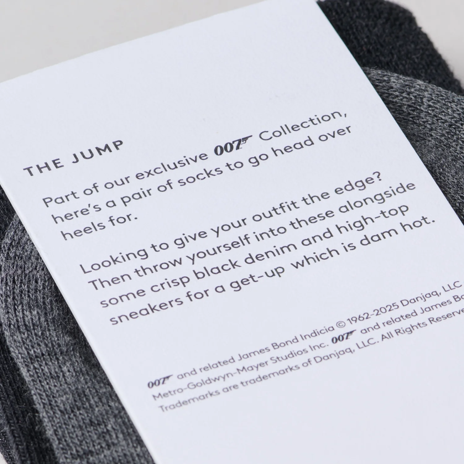 "The Jump" James Bond Socks - GoldenEye Anniversary Edition - By The London Sock Exchange - Image 11