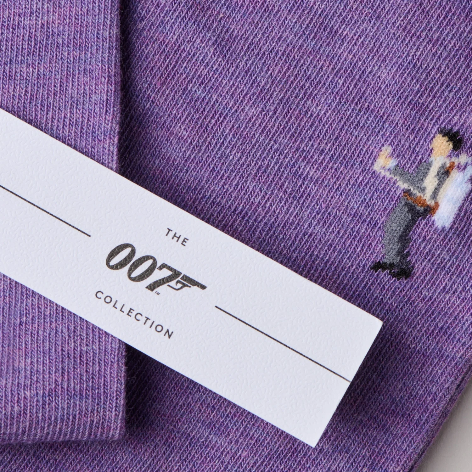 "The Violet Jetpack" James Bond Socks - By The London Sock Exchange - Image 4