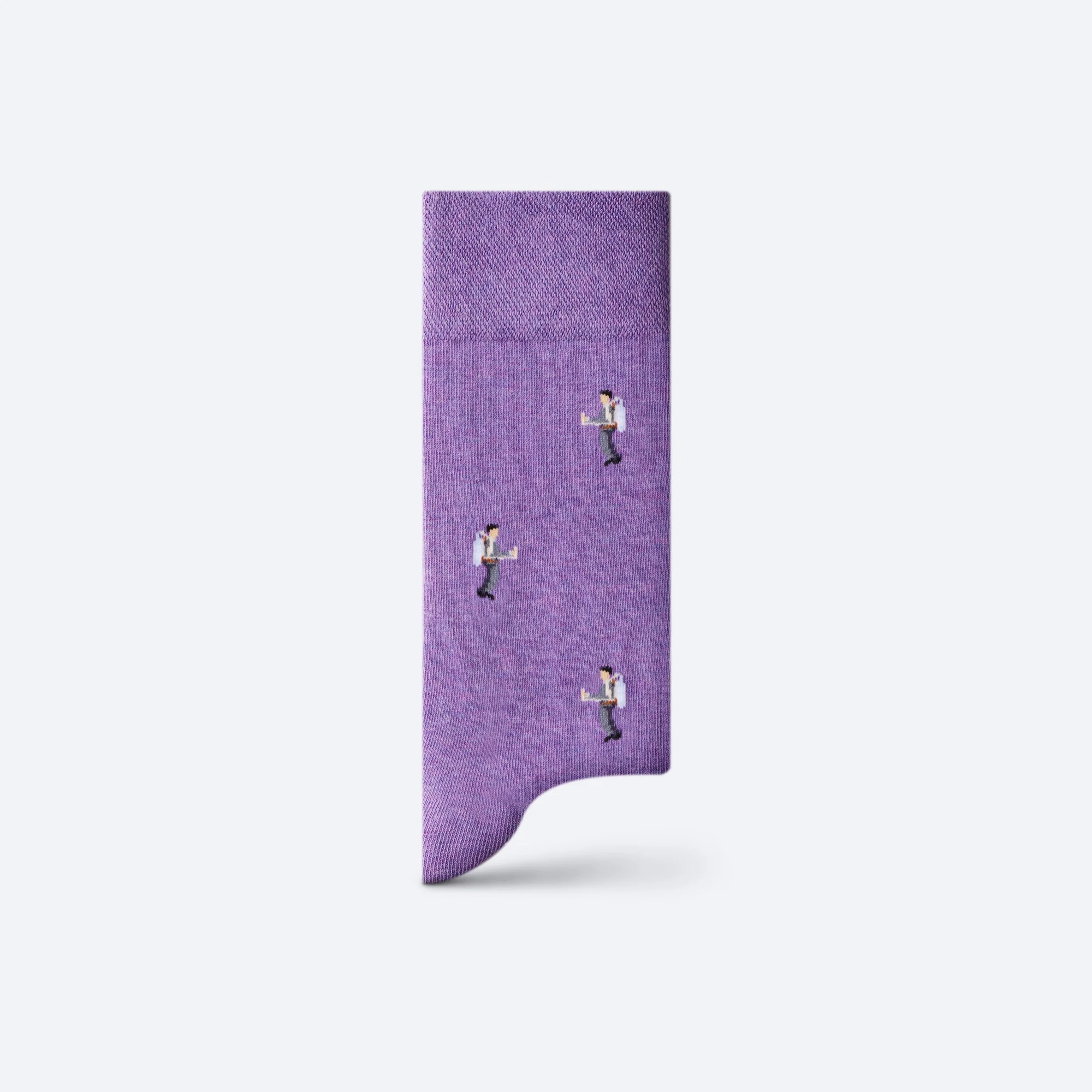 "The Violet Jetpack" James Bond Socks - By The London Sock Exchange - Image 5