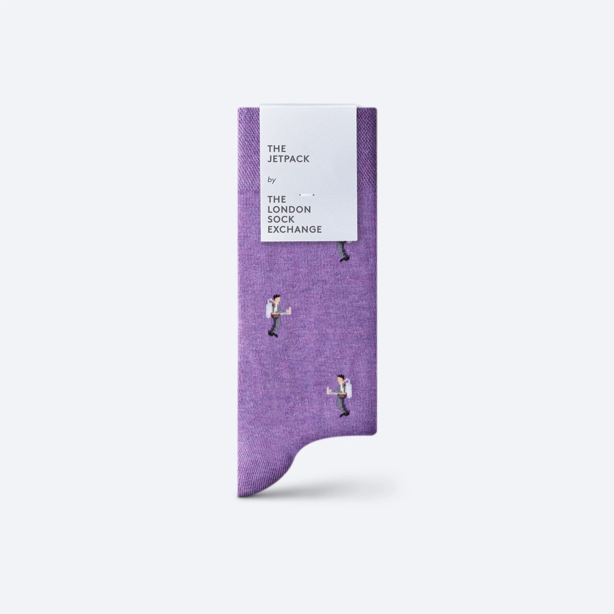 "The Violet Jetpack" James Bond Socks - By The London Sock Exchange - Image 6