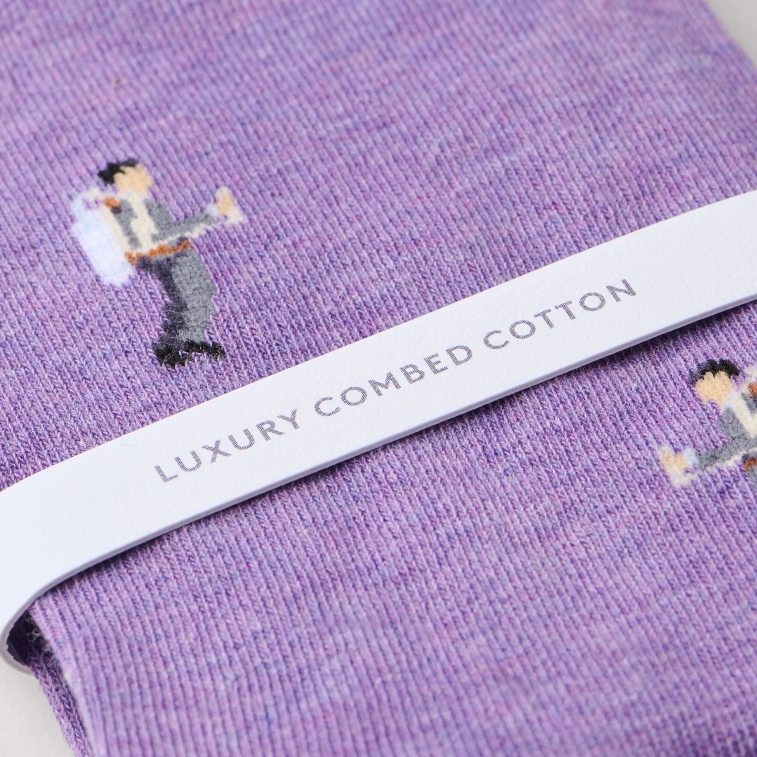 "The Violet Jetpack" James Bond Socks - By The London Sock Exchange - Image 7